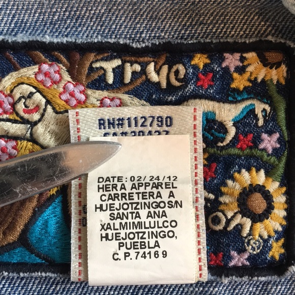 True Religion Emily Denim Jacket - Picture 14 of 15